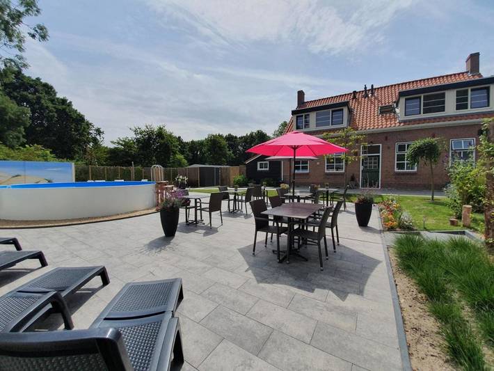 Chambre d’hôte pour 2 personnes, avec terrasse et jardin ainsi que piscine et vue dans Veere - 2