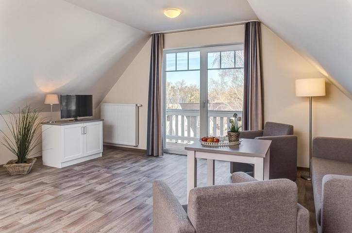 Hotel für 4 Personen, mit Sauna und Balkon sowie Ausblick und Pool in Markgrafenheide - 2