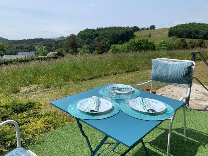 Location de vacances pour 2 personnes, avec vue et jardin, animaux acceptés à Saint-Sauveur-de-Peyre - 4