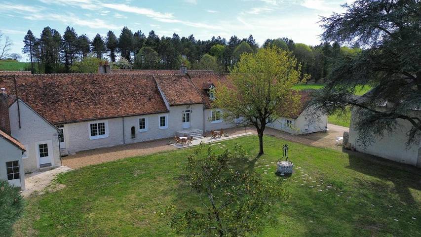 Location de vacances pour 2 personnes, avec jardin et vue, animaux acceptés à Cellettes - 3