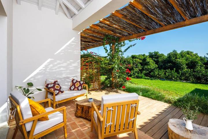 Location de vacances pour 2 personnes, avec piscine ainsi que jardin et vue à Santa Luzia - 4