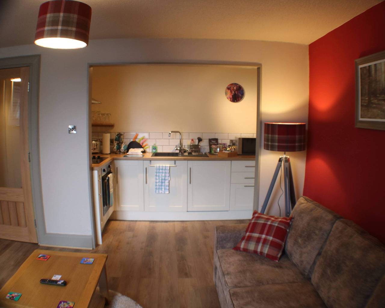 Ganze Ferienwohnung, 1 Bed Flat - Sleeps 2 - Wifi in Pitlochry, Perthshire