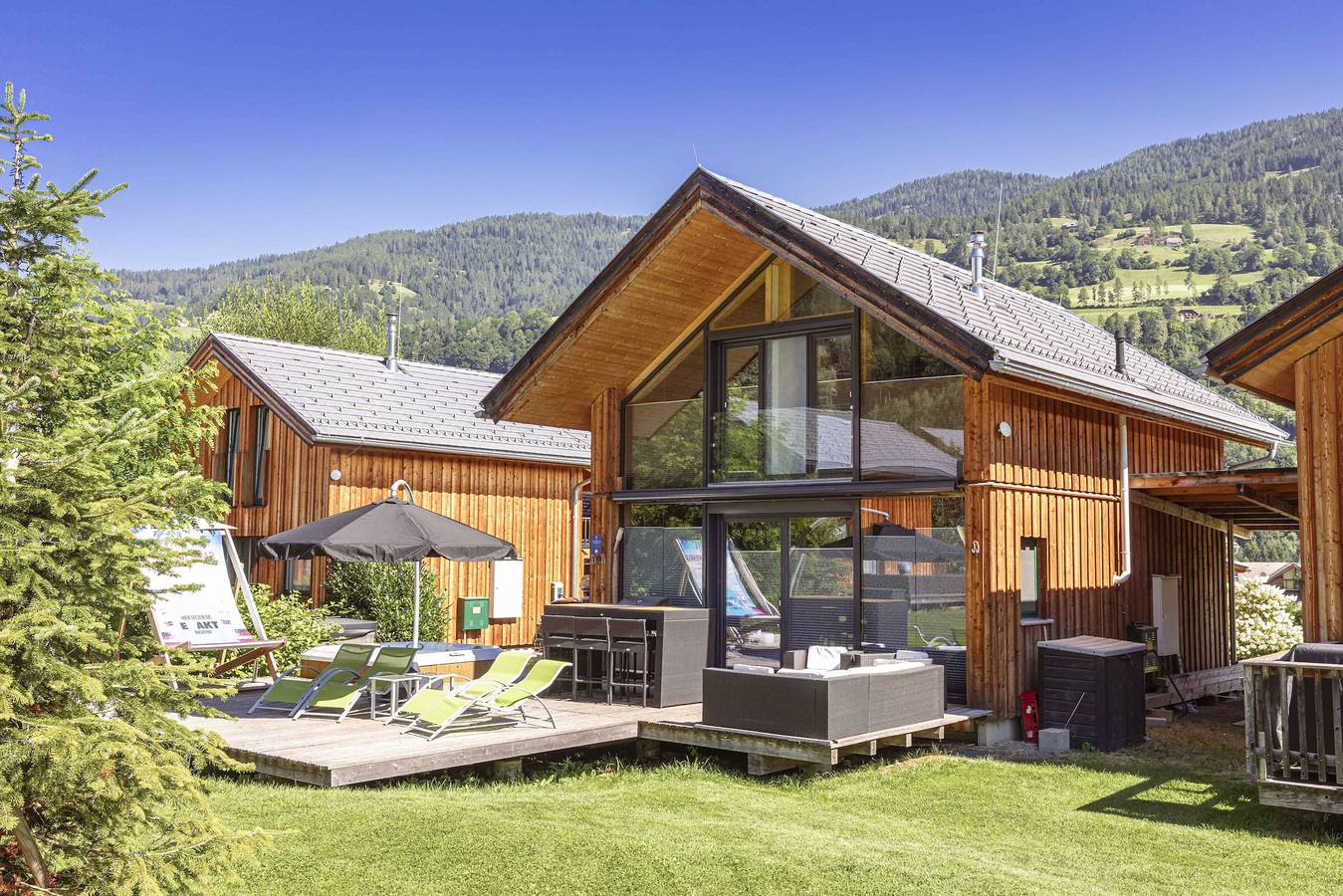 Chalet # 2b mit 4 Schlafzimmer, Ir-Sauna & Whirlpool in St. Georgen ob Murau, Sankt Georgen am Kreischberg
