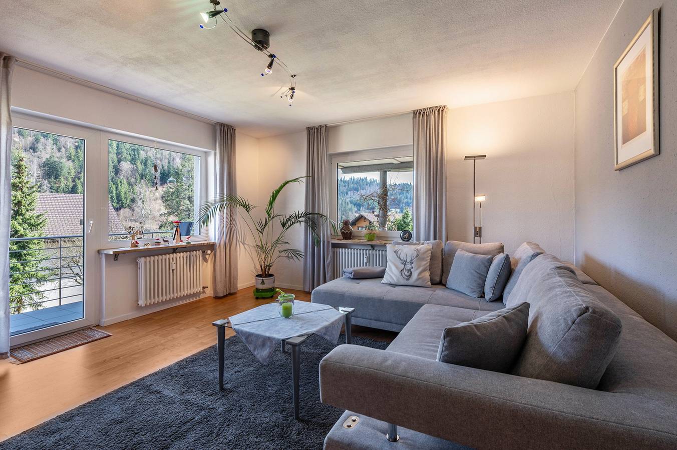 Ganze Wohnung, Ferienwohnung 'Haus Gisela - Stockkamp' mit Gemeinschaftsgarten, Balkon und Wlan in Todtmoos, Südschwarzwald