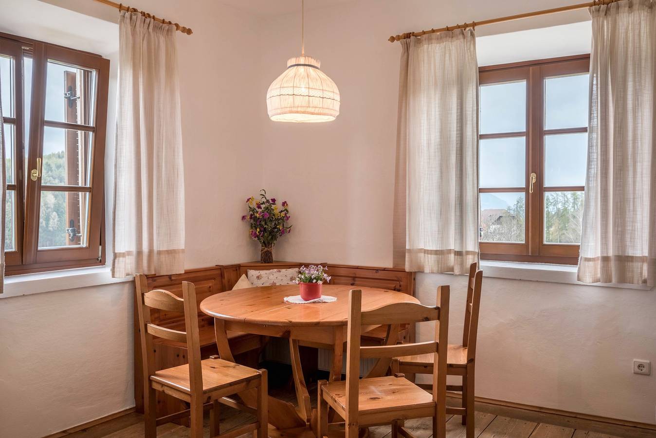 Ganze Wohnung, Ferienwohnung 'Sallrain Hof 2' mit Bergblick & Balkon in Klobenstein, Ritten
