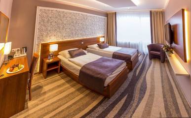 Hôtel pour 2 personnes, avec sauna ainsi que terrasse et jacuzzi à Brno