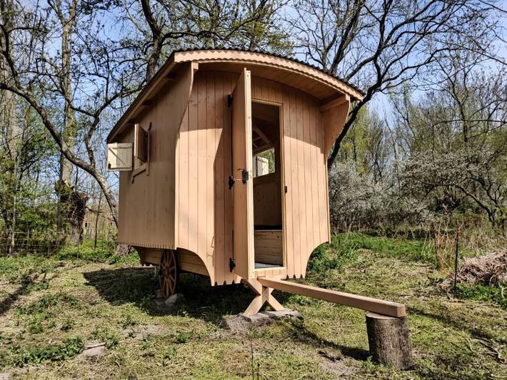 Ferienhaus für 3 Personen, mit Garten und Terrasse sowie Sauna und Ausblick in Gustow - 4