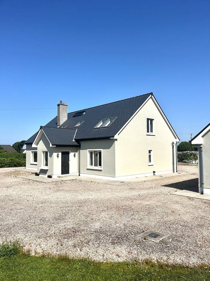 Ferienhaus für 6 Personen, mit Meerblick und Garten in Irland