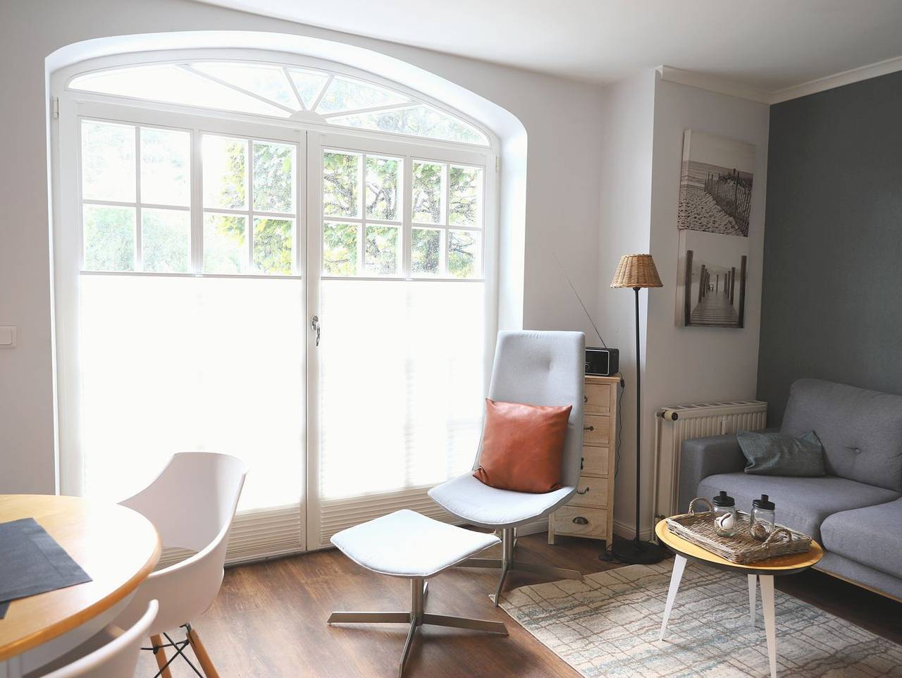 Ganze Wohnung, Moderne 3-Zimmerwohnung mit Süd-Terrasse und Strandkorb in Westerland in Westerland, Sylt (Gemeinde)