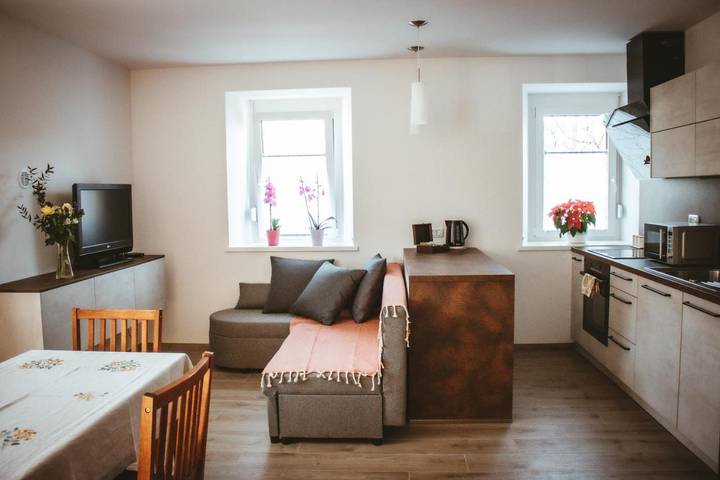 Gîte pour 6 personnes, avec vue et jardin à Vipava