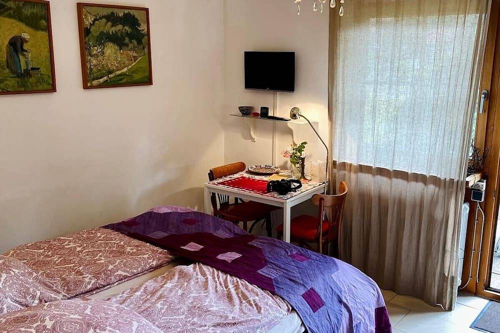 Ganze Wohnung, Ferienwohnung Spitzstein, Wohn-/Schlafraum mit Terrasse, 25 qm in Sachrang, Aschau im Chiemgau