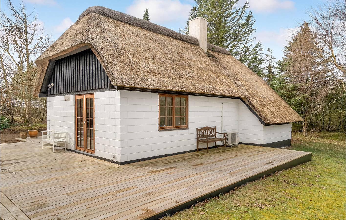Ferienhaus für 5 Personen mit Terrasse in Lodbjerg Hede, Ringkøbing