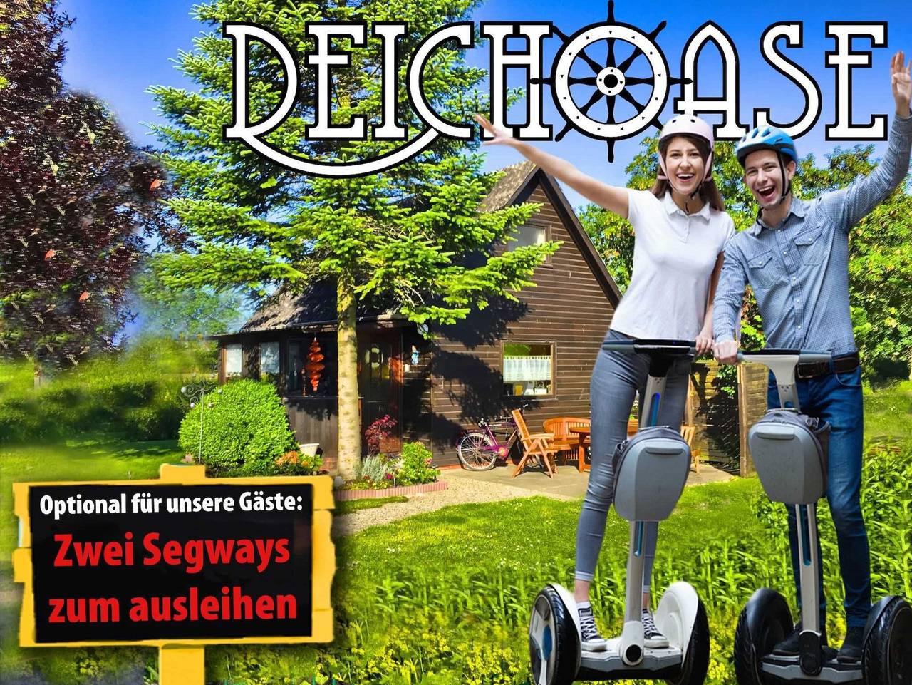 Piratenhaus in der Deichoase - Piratenhaus in Dieksanderkoog, Friedrichskoog