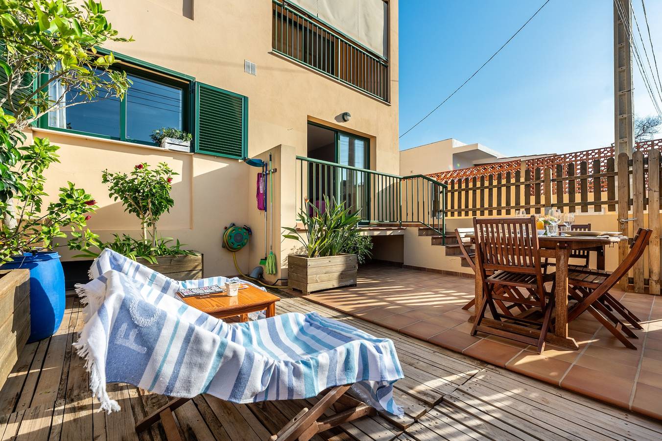 Ganze Wohnung, Ferienwohnung 'Es Pujols' mit Privatterrasse, Wlan und Klimaanlage in Es Pujols, Formentera