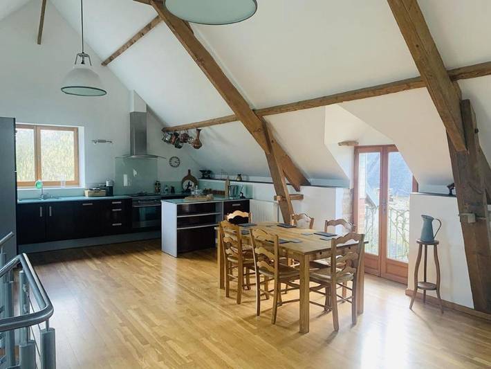 Location de vacances pour 6 personnes, avec Balcon et Terrasse ainsi que Jardin et Vue à Saint-Amand (Manche)