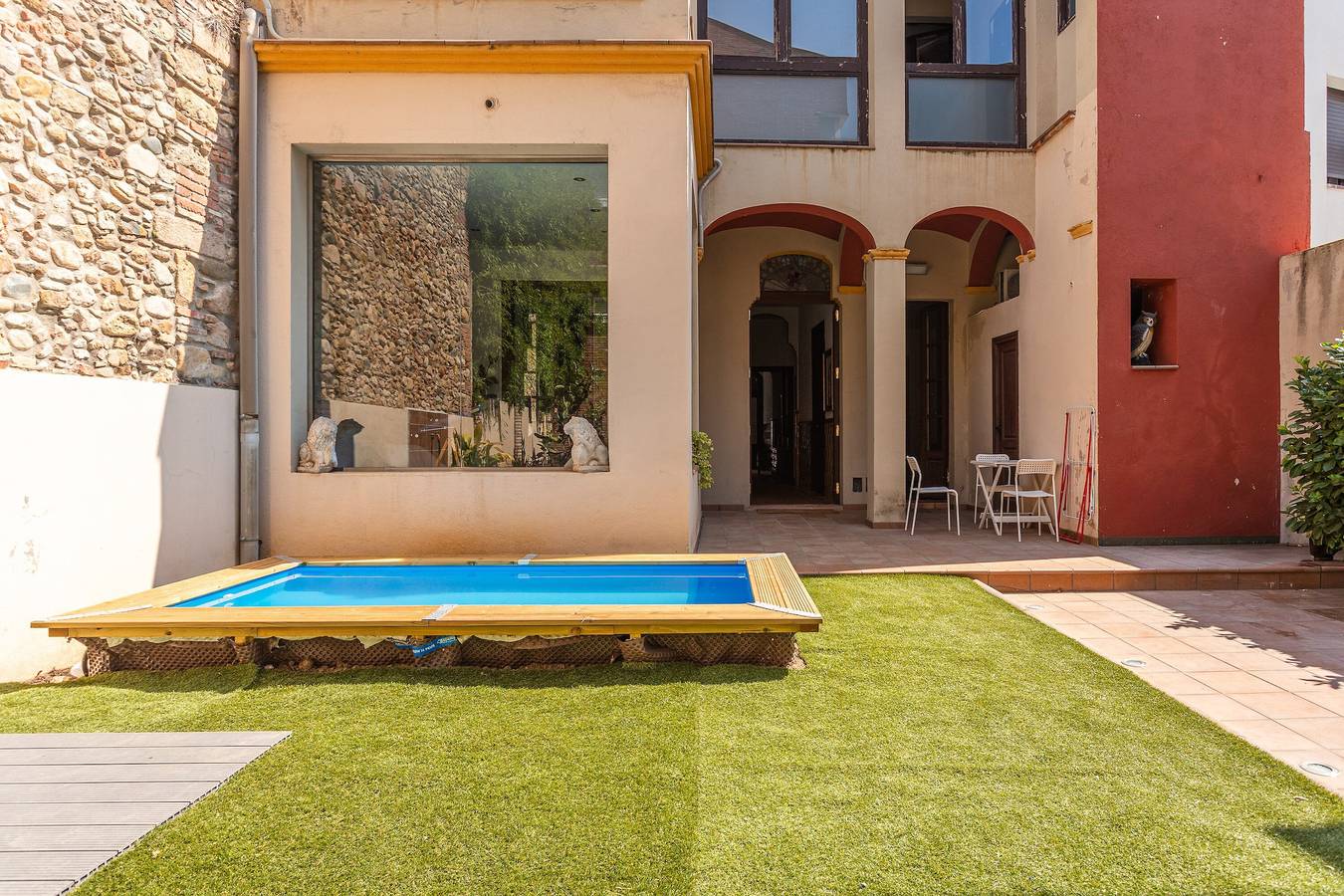 Apartamento entero, Apartamento 'Loft' con piscina compartida, Wi-Fi y aire acondicionado in Santa Coloma de Farners, Provincia de Gerona