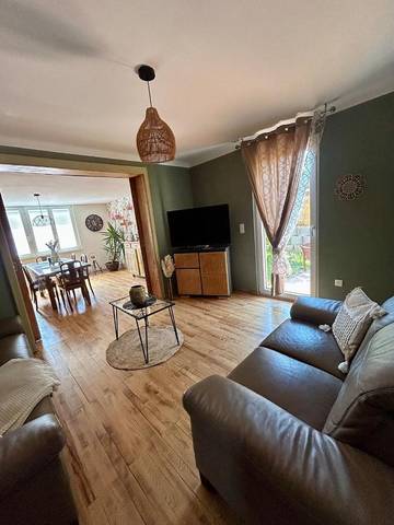 Location de vacances pour 6 personnes, avec jardin ainsi que terrasse et vue à Bitsch