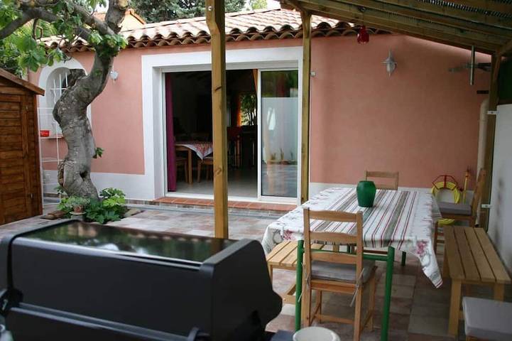Maison de vacances pour 3 personnes, avec jardin et terrasse