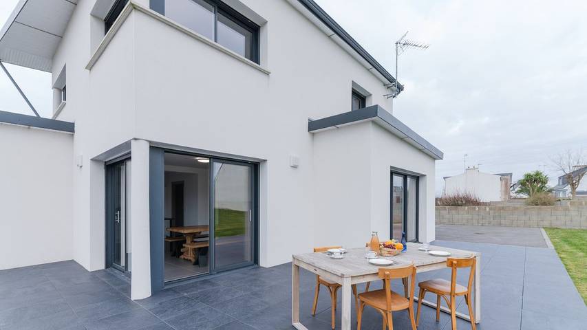 Maison de vacances pour 8 personnes, avec jardin et terrasse à Landunvez