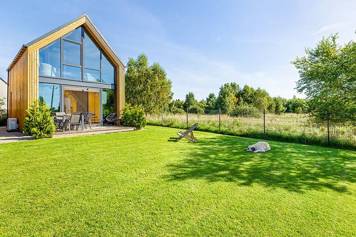 Ferienhaus für 6 Personen, mit Whirlpool und Terrasse sowie Garten und Sauna in Polen
