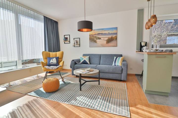 Ferienwohnung für 3 Personen, mit Balkon auf Langeoog - 2