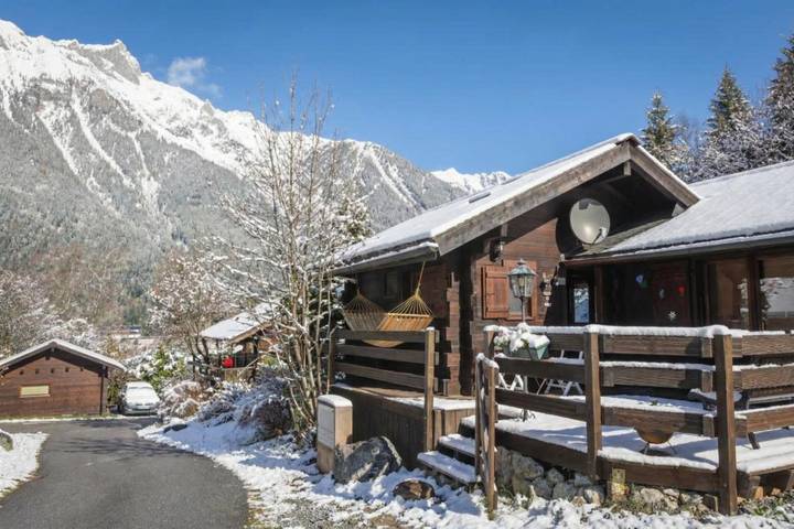 Chalet für 2 Personen, mit Terrasse in 
