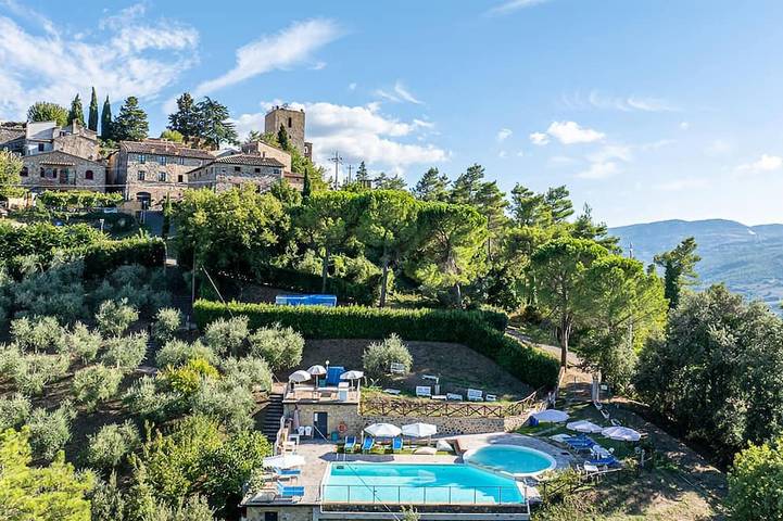 Ferienwohnung für 6 Personen, mit Pool, mit Haustier