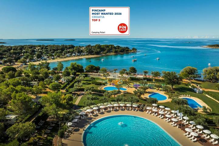 Ferienpark für 8 Personen, mit Terrasse und Garten sowie Pool und Ausblick in Rovinj
