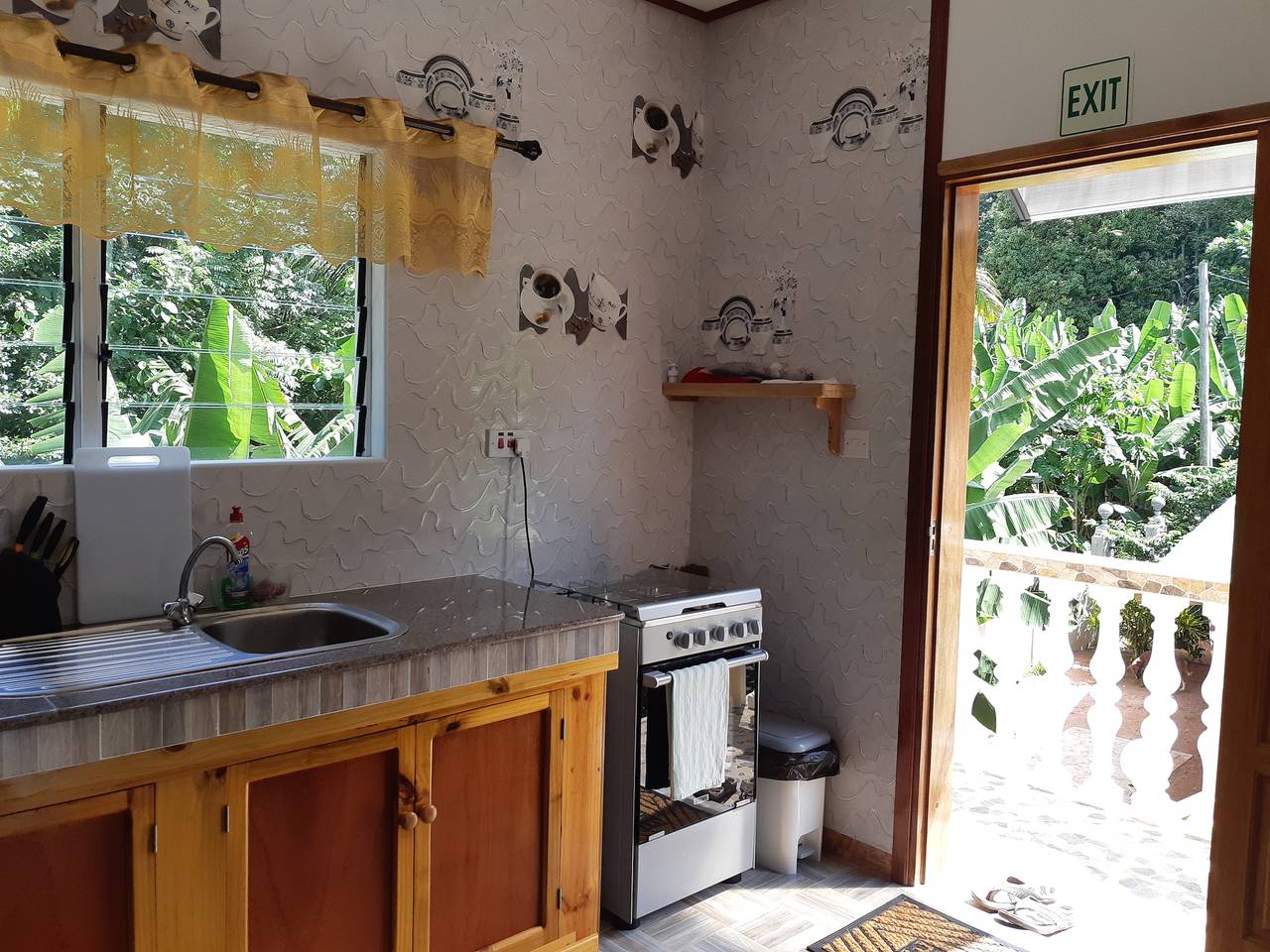 Appartamento intero, Sistemazione con angolo cottura con una camera da letto in Seychelles