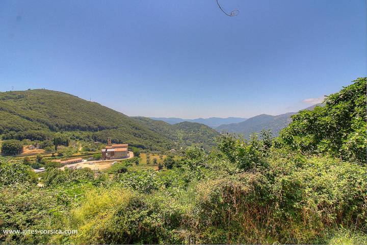 Gîte pour 4 personnes, avec Terrasse ainsi que Jardin et Vue à Sainte-Lucie-de-Tallano - 3