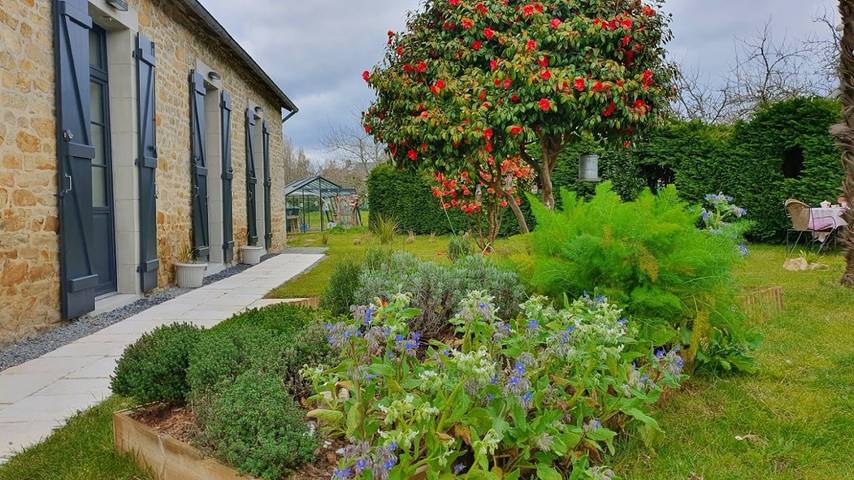 Chambre d’hôte pour 2 personnes, avec jardin