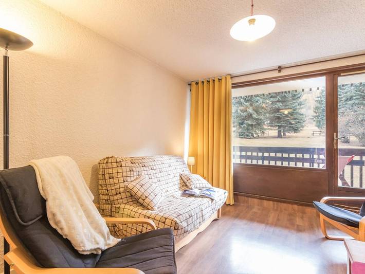 Apartamento entero, Estudio con vista montaña, 4 plazas, acceso a piscina y a pie de pistas en La Salle-les-Alpes in La Salle les Alpes, Serre Chevalier