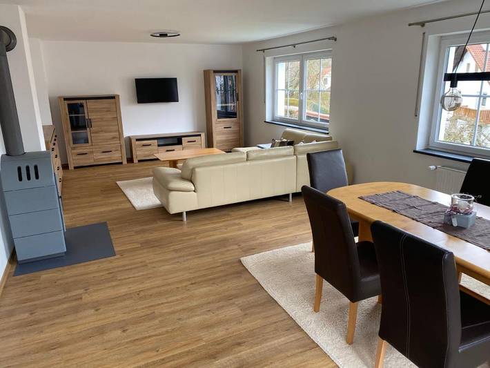 Ferienwohnung für 5 Personen, mit Garten