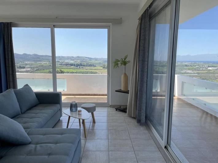 Vakantieappartement voor 3 personen, met uitzicht en tuin op Kos