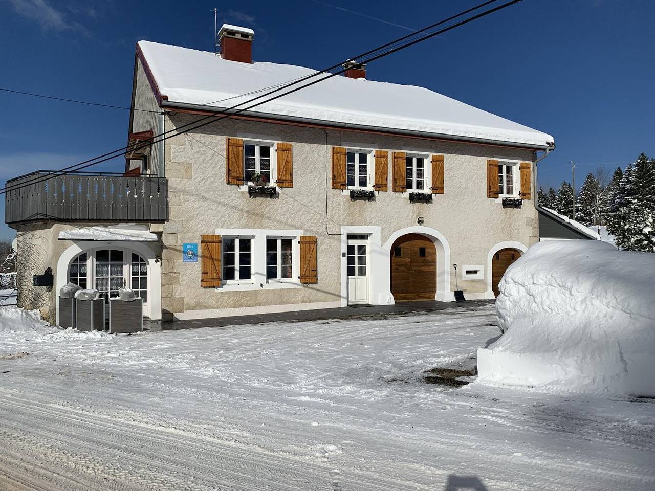 Le Tuffet in Longchaumois, Parc naturel régional du Haut-Jura