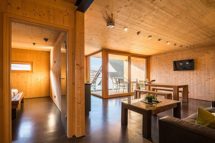 Ferienwohnung für 4 Personen, mit Garten