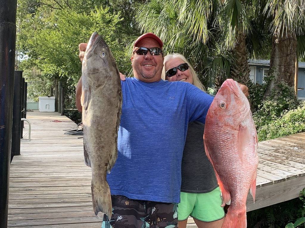 Rustic newly remodeled River House on working fish house property . Gulf access in Inglis, Levy County