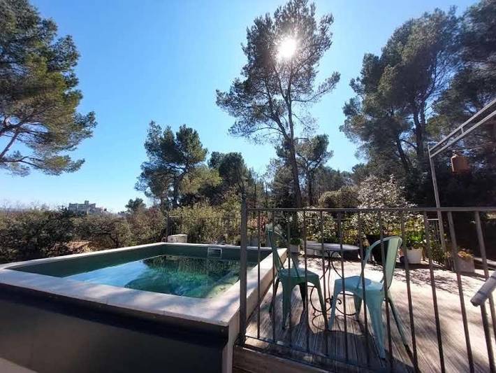 Chalet para 4 personas, con vistas además de piscina y jardín, Se admiten mascotas - 1