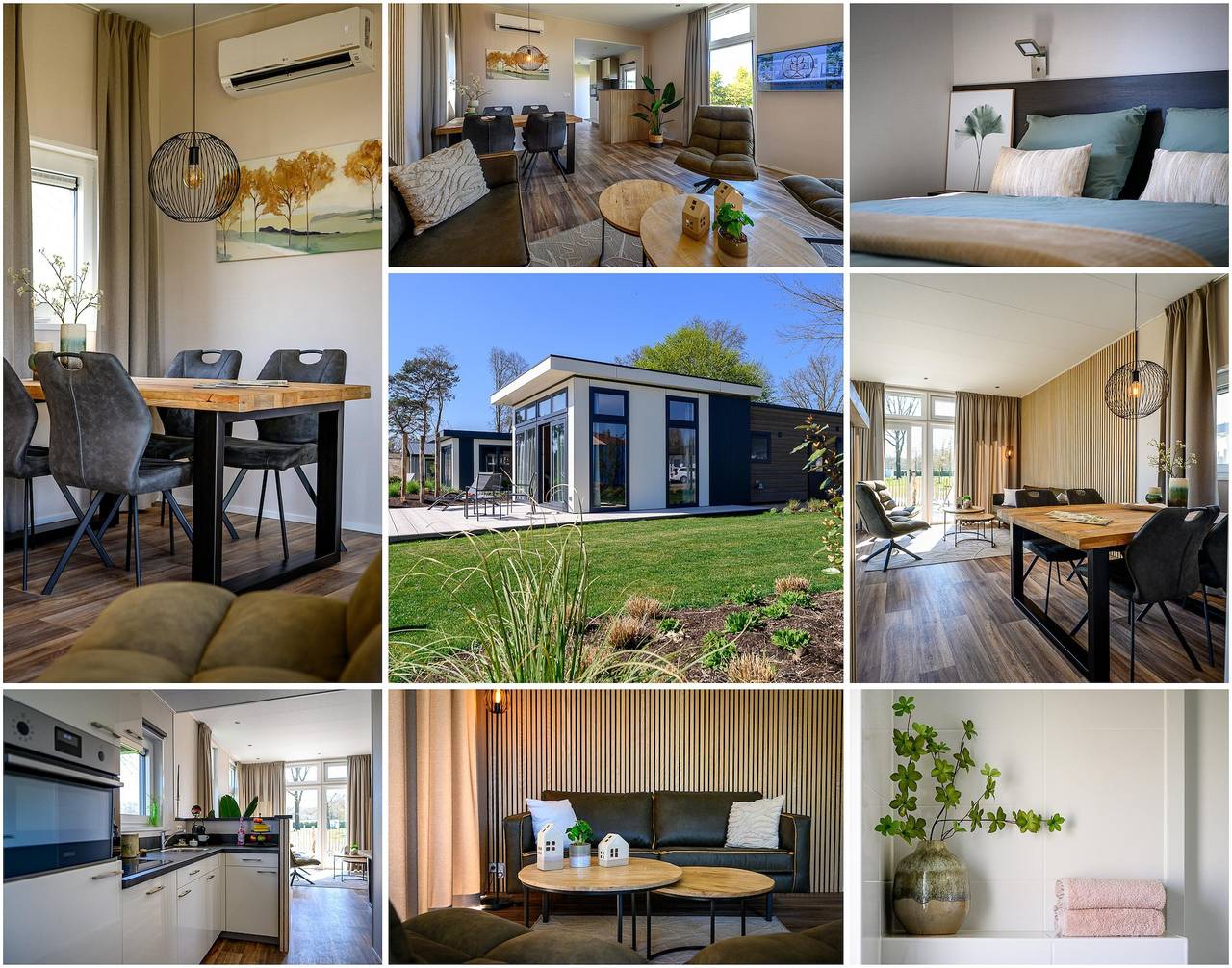 Modernes Chalet für 4 Personen in Brüggen, Niederrhein