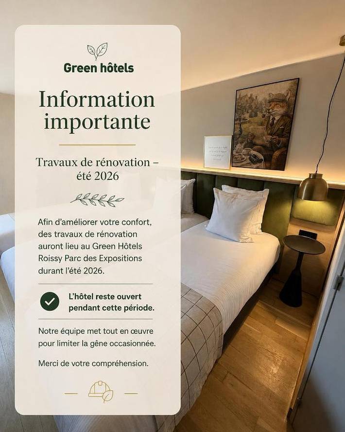 Hôtel pour 6 personnes, avec terrasse dans Parc des Expositions de Villepinte - 4