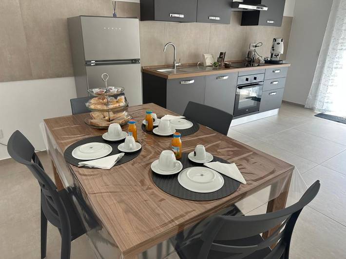 Chambre d’hôte pour 4 personnes, avec vue et jardin