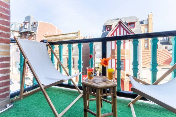 Gîte pour 6 personnes, avec balcon à Mers-les-Bains - 2