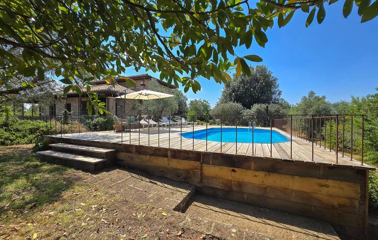 Modernes Apartment mit Pool und Terrasse, in der Nähe von Castiglione in Teverina in Civitella d'Agliano, Viterbo Provinz