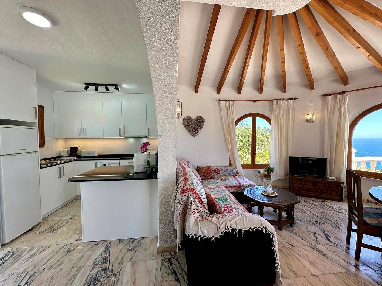 Villa à Benitachell avec piscine privée, climatisation et vue mer in Poble Nou de Benitatxell, Costa Blanca