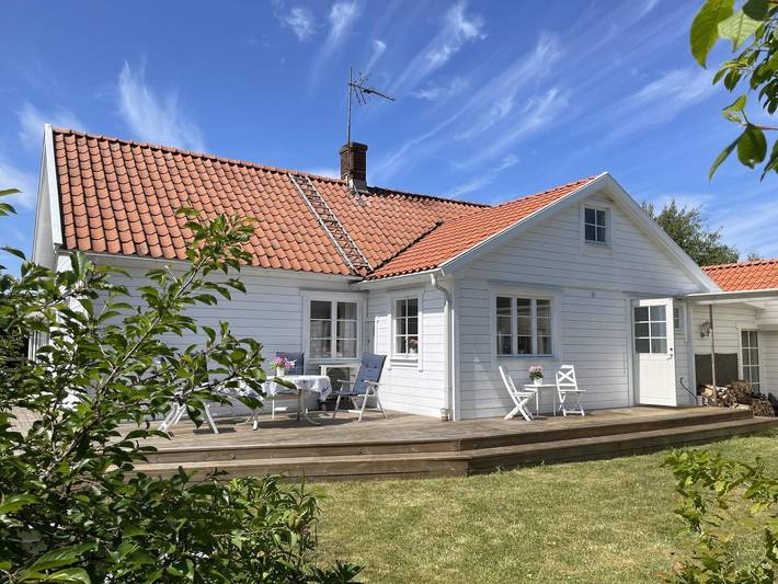 Hus för 8 Personer, med Balkong och Trädgård i Mellbystrand