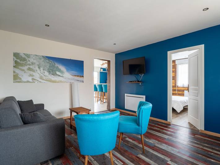 Location de vacances pour 6 personnes, avec terrasse dans Mimizan Plage - 4