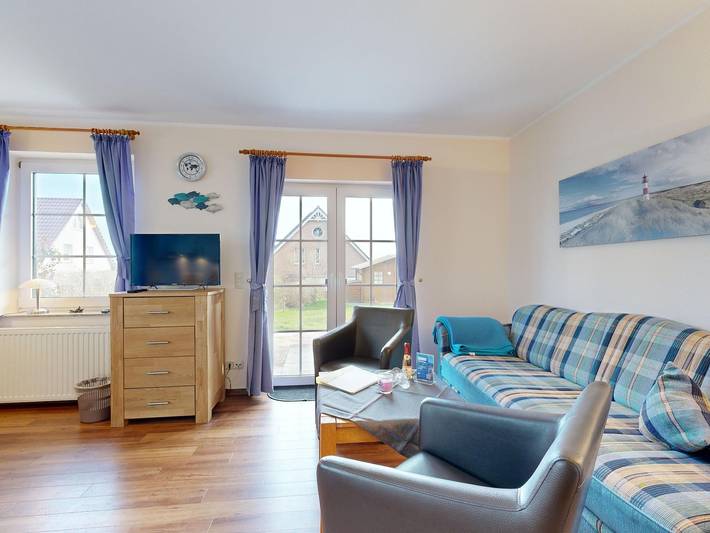Ferienwohnung für 3 Personen, mit Garten und Terrasse in Lancken-Granitz