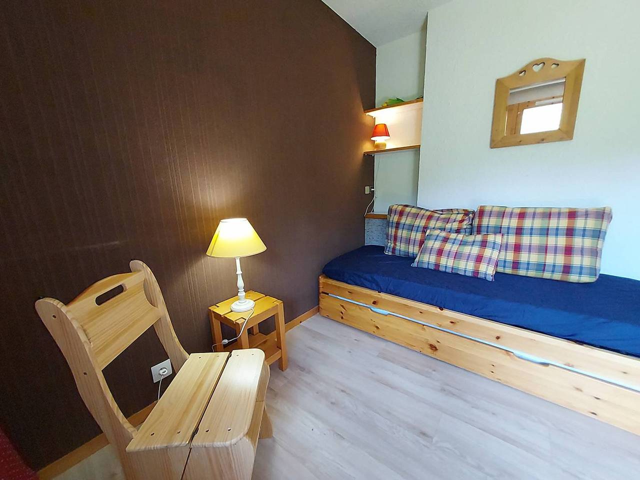 Studio entier, Studio lumineux à 80m des remontées mécaniques, balcon sud, animaux acceptés in Valmorel, Les Avanchers-Valmorel