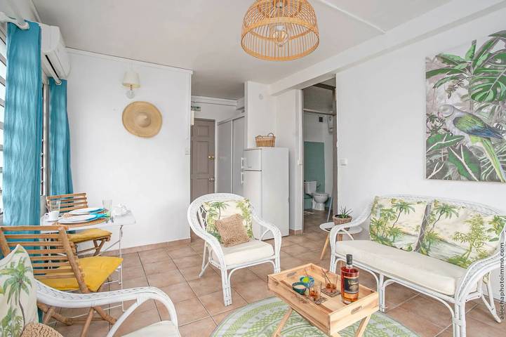 Appartement entier, Appartement avec terrasse à Fort-de-France, 40 m², vue ville in Martinique