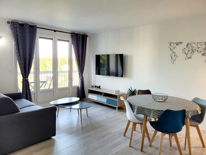 Apartamento de vacaciones para 4 personas, con jardín - 1